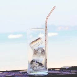 Grand Fusion Housewares 3 Pack Stainless Steel Straw Set With Brush - Painted Metallic Finish -Tools Verkaufsladen M00039339678130 2010845931