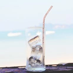 Grand Fusion Housewares 3 Pack Stainless Steel Straw Set With Brush - Painted Metallic Finish -Tools Verkaufsladen M00039339678130 2497001342