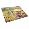 Caroline&apos;s Treasures PRS4028LCB Chablis, Peach, Wine & Cheese Glass Cutting Board - Large -Tools Verkaufsladen M00194030386040 3178617629