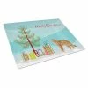Caroline's Treasures K4557LCB American Wirehair No.2 Cat Merry Christmas Glass Cutting Board - Large 1 Caroline's Treasures K4557LCB American Wirehair No.2 Cat Merry Christmas Glass Cutting Board - Large -Tools Verkaufsladen M00194030392997 2260680378