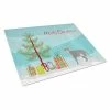 Caroline&apos;s Treasures K4725LCB Sphynx No.2 Cat Merry Christmas Glass Cutting Board - Large -Tools Verkaufsladen M00194030394687 2132211056