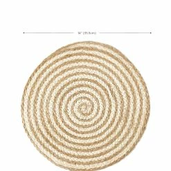 KORISSA Kata Spiral Placemat - Natural (Set Of 4) 11 KORISSA Kata Spiral Placemat - Natural (Set Of 4) -Tools Verkaufsladen M00196044254193 1837584744