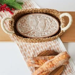 KORISSA Bread Warmer & Basket - Owl Oval -Tools Verkaufsladen M00196044527464 404513047