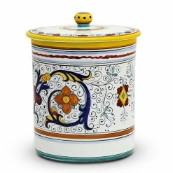 Artistica - Deruta Of Italy Of Italy Ricco Deruta Deluxe: Canister 3-pcs Set(Medium, Large, X Large) -Tools Verkaufsladen M00196704414707 170527536