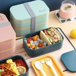 Bento Box For Adults, Vigor Stackable Bento Lunch Container -Tools Verkaufsladen M00196704852134 2570116148