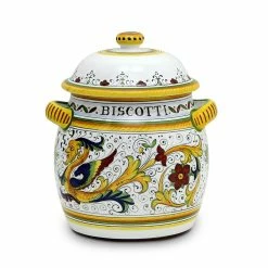 Artistica - Deruta Of Italy Of Italy Raffaellesco: Traditional Deruta Biscotti Jar