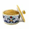 Artistica - Deruta Of Italy Of Italy Ricco Deruta: Sugar Bowl W Lid -Tools Verkaufsladen M00602288544216 3530189591