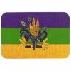 Caroline&apos;s Treasures 8387LCB Mardi Gras Feather Mask Glass Cutting Board -Tools Verkaufsladen M00615872789153 928654858