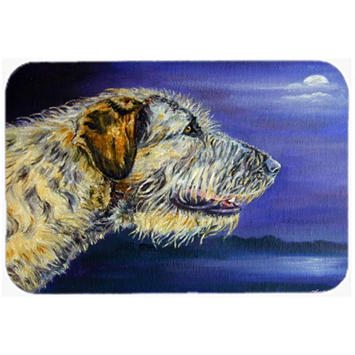 Caroline's Treasures 7352LCB Irish Wolfhound Looking Glass Cutting Board - Large 3 Caroline's Treasures 7352LCB Irish Wolfhound Looking Glass Cutting Board - Large