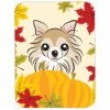Caroline&apos;s Treasures BB2057LCB Chihuahua Thanksgiving Glass Cutting Board - Large -Tools Verkaufsladen M00638508196644 2879948484