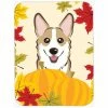 Caroline&apos;s Treasures BB2059LCB Sable Corgi Thanksgiving Glass Cutting Board - Large -Tools Verkaufsladen M00638508196668 3218819860