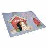 Caroline&apos;s Treasures BB2841LCB Dog House Collection Shih Tzu Red & White Glass Cutting Board - Large -Tools Verkaufsladen M00638508430113 805221994
