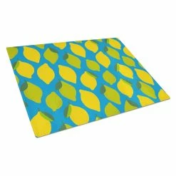 Caroline&apos;s Treasures BB5150LCB Lemons & Limes Glass Cutting Board - Large