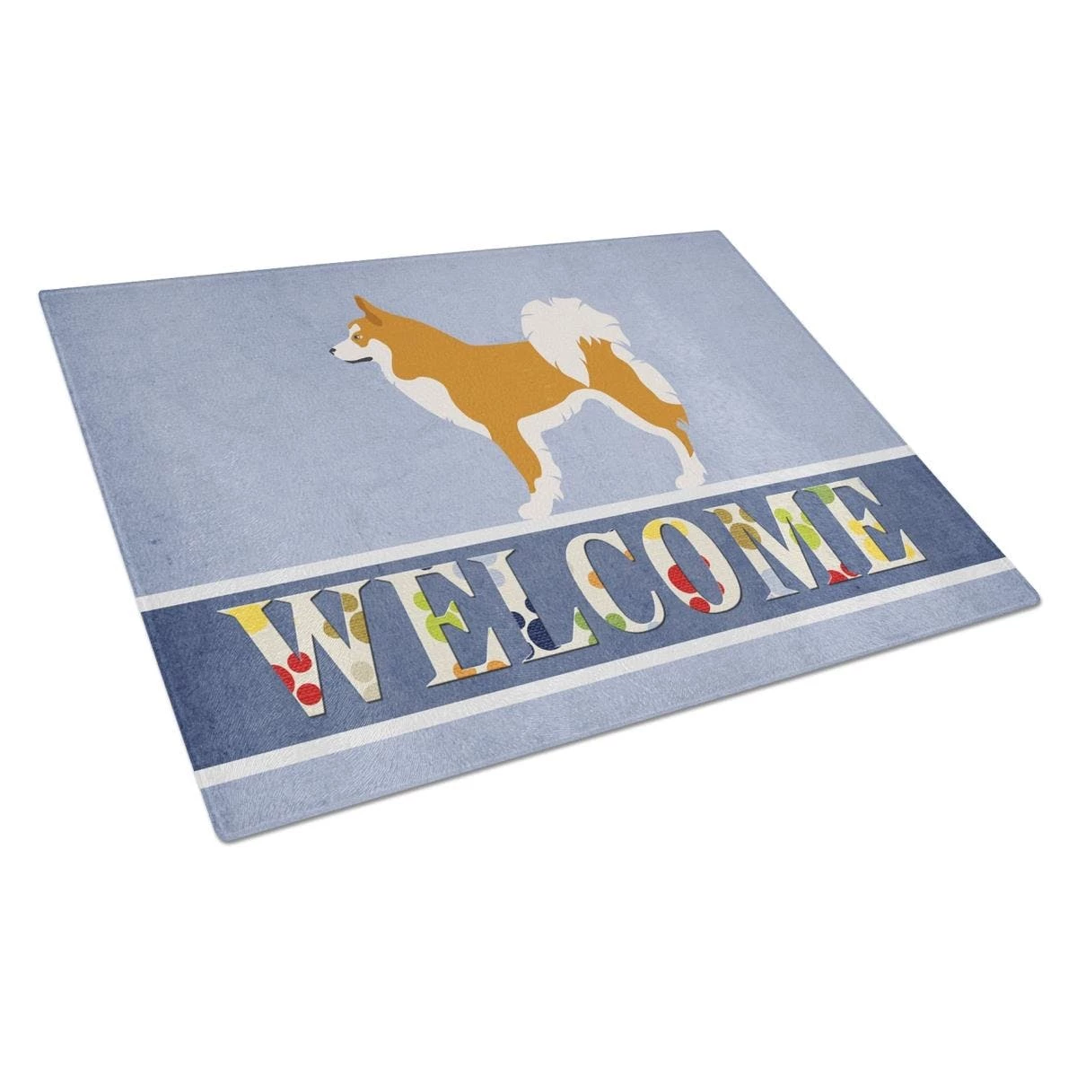 Caroline's Treasures BB8340LCB Icelandic Sheepdog Glass Cutting Board - Large 3 Caroline's Treasures BB8340LCB Icelandic Sheepdog Glass Cutting Board - Large