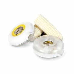 Grand Fusion Housewares Corn Peeler With Circular Stainless Steel Blade Strips Corn Cob Cleanly - Plastic Container With Pouring Spout Catches Kernel -Tools Verkaufsladen M00647166279019 749796210