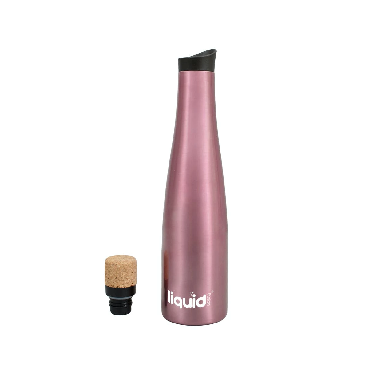 Grand Fusion Housewares Icy Bev Kooler, Wine Carafe & Water Bottle, Double Wall Vacuum-Sealed Stainless Steel Keeps Wine Ice Cold 8 Grand Fusion Housewares Icy Bev Kooler, Wine Carafe & Water Bottle, Double Wall Vacuum-Sealed Stainless Steel Keeps Wine Ice Cold – Bild 6