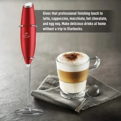 Zulay Kitchen Milk Frother W Stand -Tools Verkaufsladen M00650181997035 3011870348