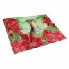 Caroline&apos;s Treasures K1371LCB Miniature Pinscher No.2 Poinsettas Glass Cutting Board - Large -Tools Verkaufsladen M00652259190188 2006322152