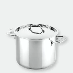 Mepra Deep Pot W/Lid Cm 22 Glamour Stone