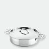 Mepra Non Stick Saute Pan 2 Handles Glamour Stone Cm 26