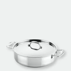 Mepra Non Stick Saute Pan 2 Handles Glamour Stone Cm 26