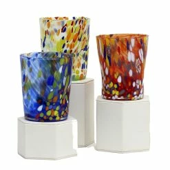 Artistica - Deruta Of Italy Of Italy Murano Murrina Style: Crumpled Water Tumbler Glass Fully Hand Made 9 Artistica - Deruta Of Italy Of Italy Murano Murrina Style: Crumpled Water Tumbler Glass Fully Hand Made -Tools Verkaufsladen M00704132924776 1300154415