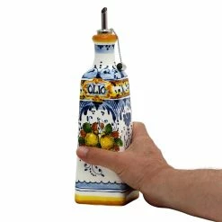 Artistica - Deruta Of Italy Of Italy Limoncini: Square Olive Oil Bottle Dispenser -Tools Verkaufsladen M00704132924806 1355256740