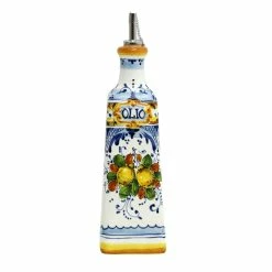 Artistica - Deruta Of Italy Of Italy Limoncini: Square Olive Oil Bottle Dispenser -Tools Verkaufsladen M00704132924806 3294315382