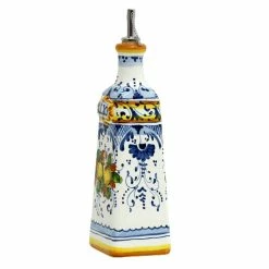 Artistica - Deruta Of Italy Of Italy Limoncini: Square Olive Oil Bottle Dispenser -Tools Verkaufsladen M00704132924806 3717356783