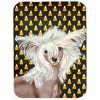 Caroline&apos;s Treasures LH9042LCB Chinese Crested Candy Corn Halloween Portrait Glass Cutting Board - Large -Tools Verkaufsladen M00705332121781 2728275065