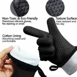 Vigor Silicone Baking Gloves Non-slip Extra Long Insulated Waterproof -Tools Verkaufsladen M00718157421035 761935815