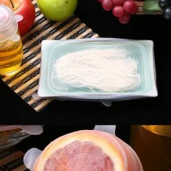 Vigor Reusable Food Grade 6 Pack Silicone Stretch Lids -Tools Verkaufsladen M00718157424128 3053348939