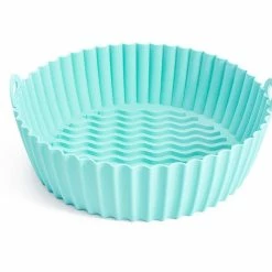 Vigor Large Reusable Air Fryer Silicone Non Stick Round Basket With Handles -Tools Verkaufsladen M00718157424869 2412063695