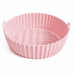 Vigor Large Reusable Air Fryer Silicone Non Stick Round Basket With Handles -Tools Verkaufsladen M00718157424869 3938123624