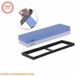 Vigor Pizza Cutter Rocker With Wooden Handles And Japanese Whetstone Knife Combo Pack -Tools Verkaufsladen M00718157426757 3923387216