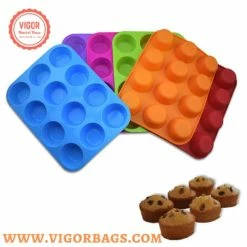 Vigor Silicone Cake Mold BPA Free, Non-Stick Chocolate Mold Soft And Easy To Release -Tools Verkaufsladen M00718157427648 1424271117