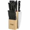 Cheer Collection 13pc Kitchen Knife Set With Wooden Block -Tools Verkaufsladen M00723169674324 2390580282 scaled