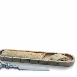 Arthur Court Designs Baguette Board With Grape Bread Knife -Tools Verkaufsladen M00752659055886 2393199486