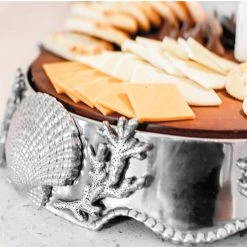 Arthur Court Designs Astal Wood Cheese Pedestal -Tools Verkaufsladen M00752659058238 1453648590