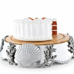 Arthur Court Designs Astal Wood Cheese Pedestal -Tools Verkaufsladen M00752659058238 825962437