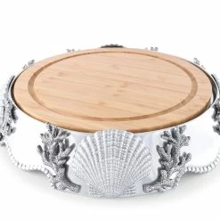 Arthur Court Designs Astal Wood Cheese Pedestal -Tools Verkaufsladen M00752659058238 831977494