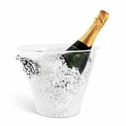 Arthur Court Designs Grape Handle Acrylic Ice Bucket