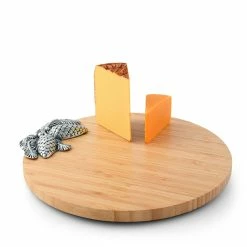 Arthur Court Designs Pine Cone Forest Wood Cheese Board