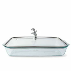 Arthur Court Designs Head Lid With Pyrex 3 Quart Baking Dish -Tools Verkaufsladen M00752659082318 121833395