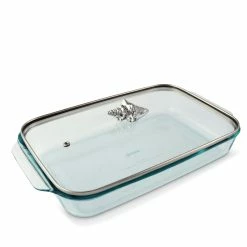 Arthur Court Designs Shell Lid With Pyrex 3 Quart Baking Dish