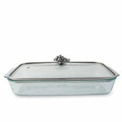 Arthur Court Designs Grape Lid With Pyrex 3 Quart Baking Dish -Tools Verkaufsladen M00752659082363 1407706907