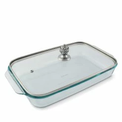 Arthur Court Designs Lassic Lid With Pyrex 3 Quart Baking Dish