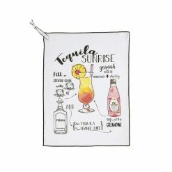 Shiraleah "Tequila Sunrise" Tea Towel