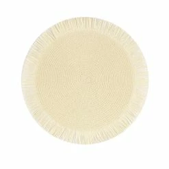 Shiraleah Set Of 4 Fringed Placemats