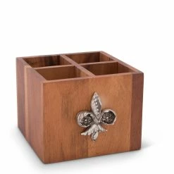 Vagabond House Fleur De Lis Flatware Caddy 9 Vagabond House Fleur De Lis Flatware Caddy -Tools Verkaufsladen M00848324006588 1351845134